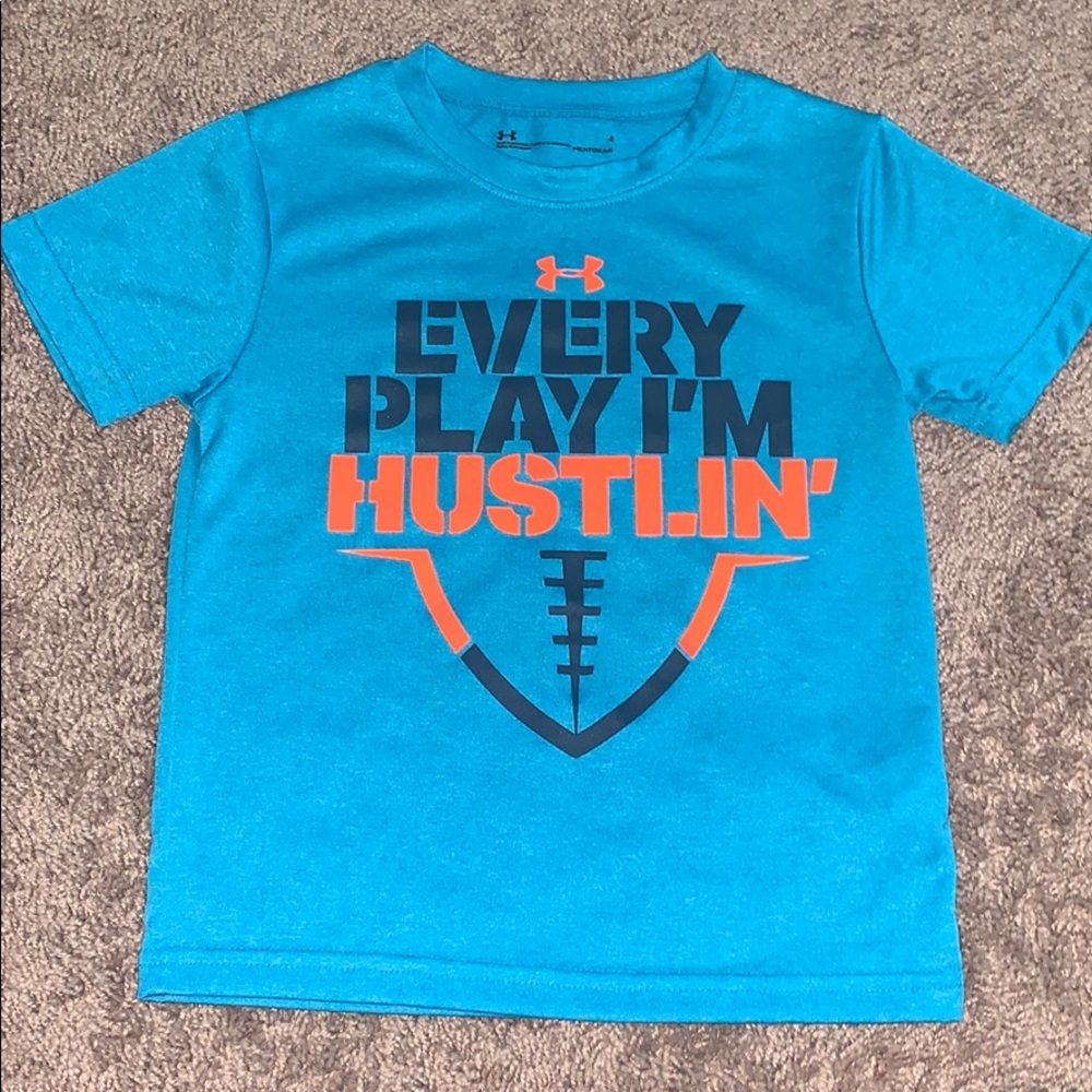 Boys under armour size 4 shirt
